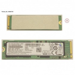 34068104 - SSD PCIE M.2 2280 512GB(FDE)W/RUBBER