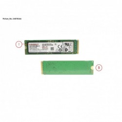 34078366 - SSD PCIE M.2 2280 256GB PM981A (SED)