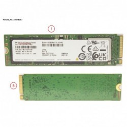 34078367 - SSD PCIE M.2 2280 512GB PM981A