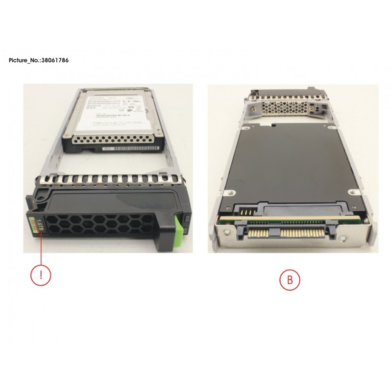 38061786 - JX40 S2 TLC SSD 1.6TB WRITE INT