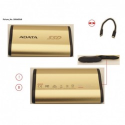 38060068 - ADATA SSD SE730H 256 GB
