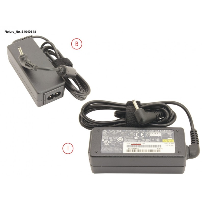 34040548 - AC-ADAPTER 12V 36W