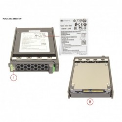 38064109 - SSD SAS 12G RI 7.68TB IN SFF SLIM