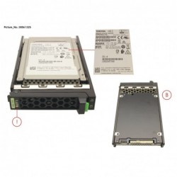 38061325 - SSD SAS SED 12G 1.6TB WRITE-INT 2.5' H-P