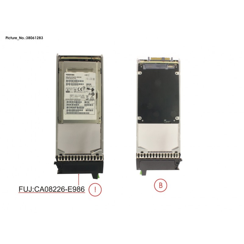 38061283 - DX S3/S4 SSD SAS 2.5' 3.84TB 12G