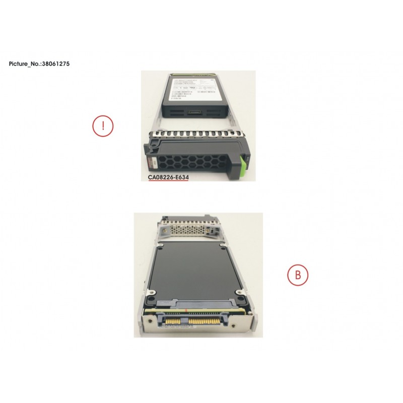 38061275 - DX S3/S4 SSD SAS 2.5' 960GB 12G