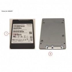 34064097 - SSD S3 256GB 2.5 SATA/NSO(FDE) (7MM)