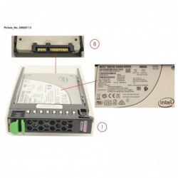 38060113 - SSD SATA6G 480GB MIXED-USE 2.5' HP S4600