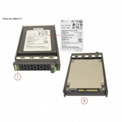 38064119 - SSD SAS 12G MU 6.4TB IN SFF SLIM