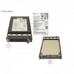 38064124 - SSD SAS 12G RI 7.68TB IN SFF SLIM