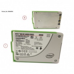 38060096 - SSD SATA6G 480GB MIX-USE 2.5' N HP S4600