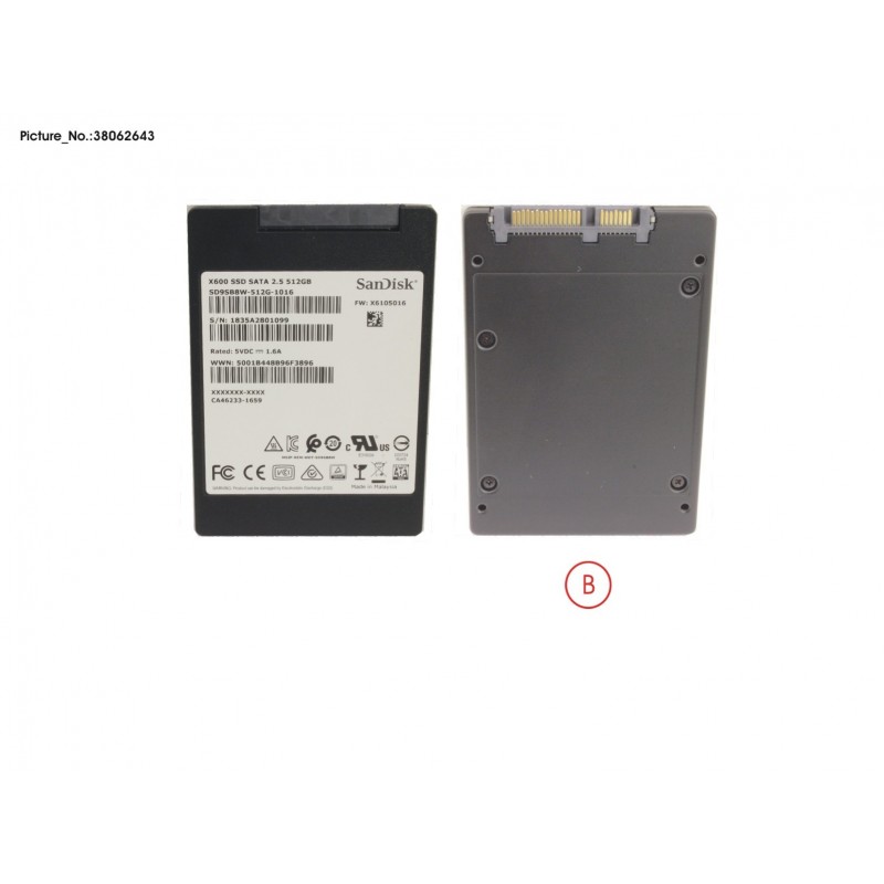 38062643 - SSD 2.5' SATA III 512GB