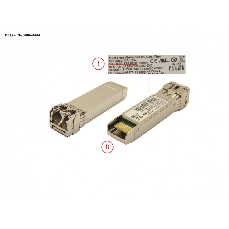 38063334 - 10G-USR-SFP100M