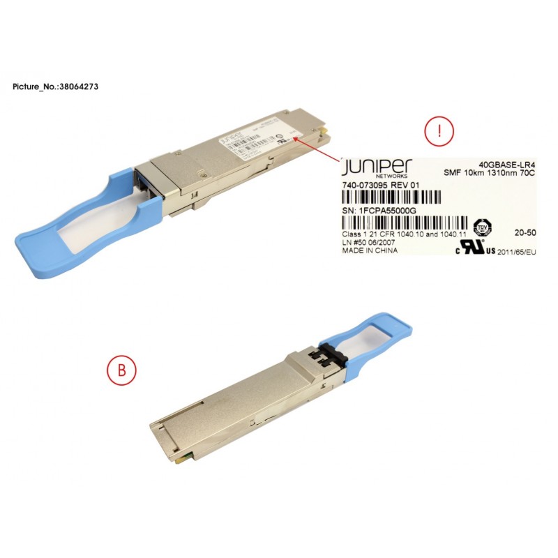 38064273 - 40G LR4 QSFP (1PACK)