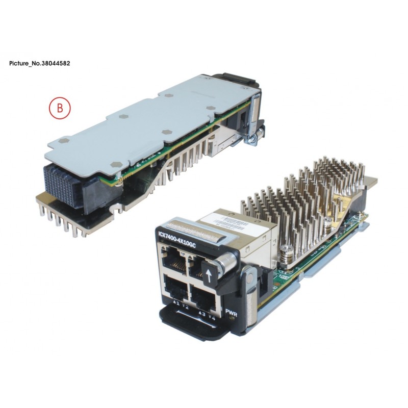 38044582 - 4X 1/10GBASE-T EXPANSION MODULE.