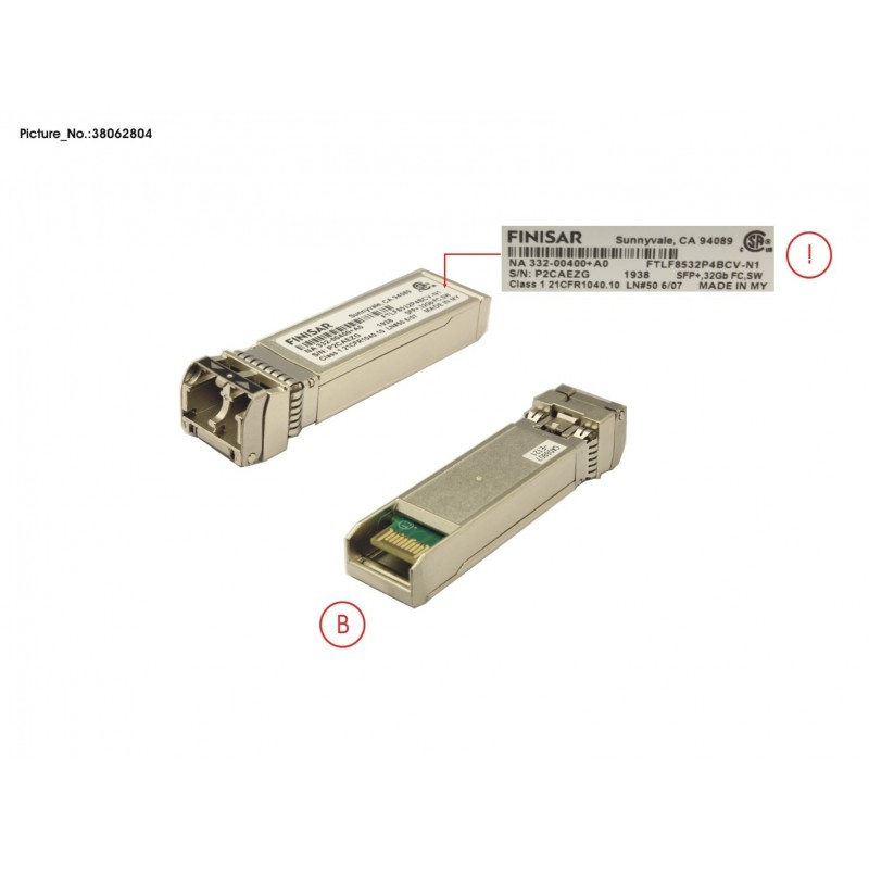 38062804 - SFP+ 32GB FC