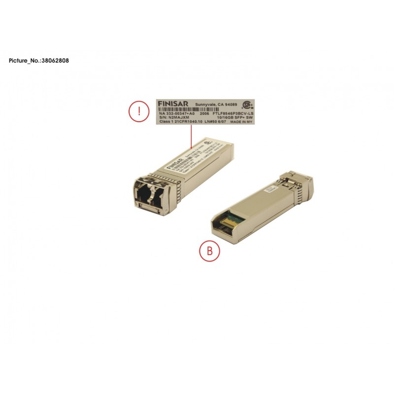 38062808 - SFP-DUAL-OPTICAL