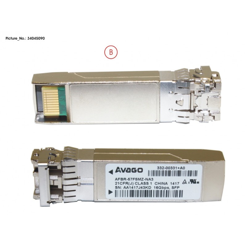 34045090 - SFP+ FC OPTICAL 16GB