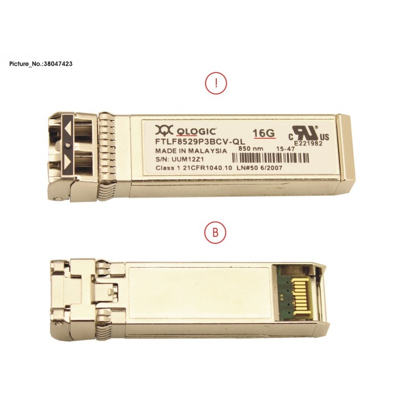 38047423 - 16GB SFP+ TRANSCEI - QLO - SFP_16GB_QLE26XX