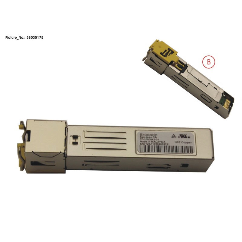 38035175 - 1 GBE COPPER BROCADE SFP (FOR IP)