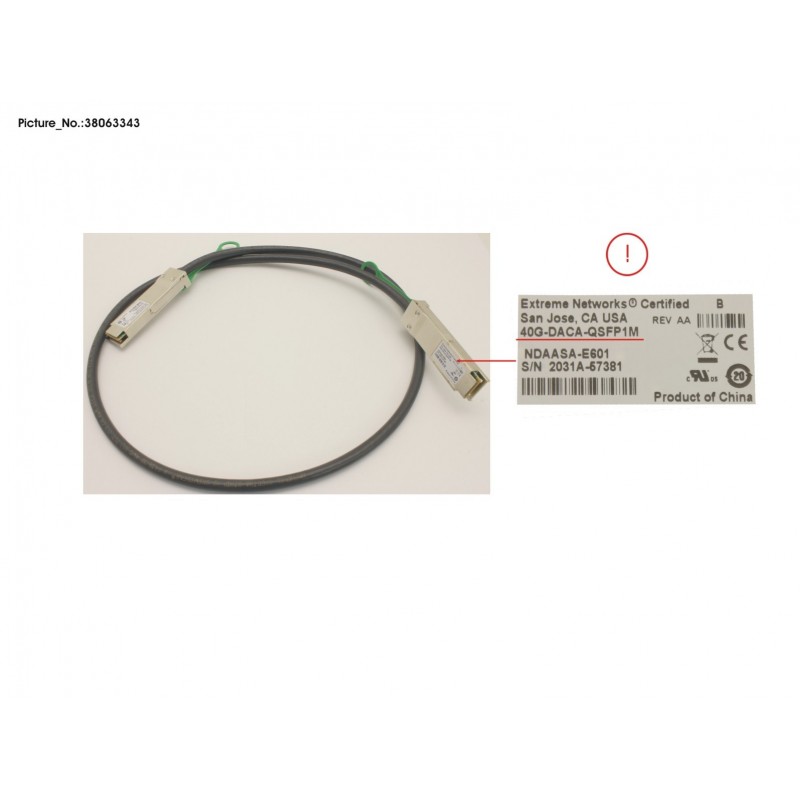 38063343 - 40G-DACA-QSFP1M