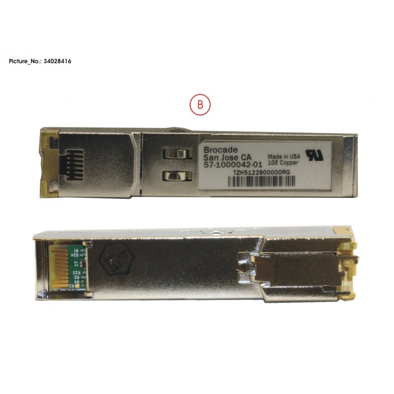 34028416 - 1 GBE COPPER SFP (FOR IP)/XBR-000300