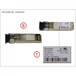 34024908 - SFP SINGLE MODE FIBRE, 8 GB/S 10 KM