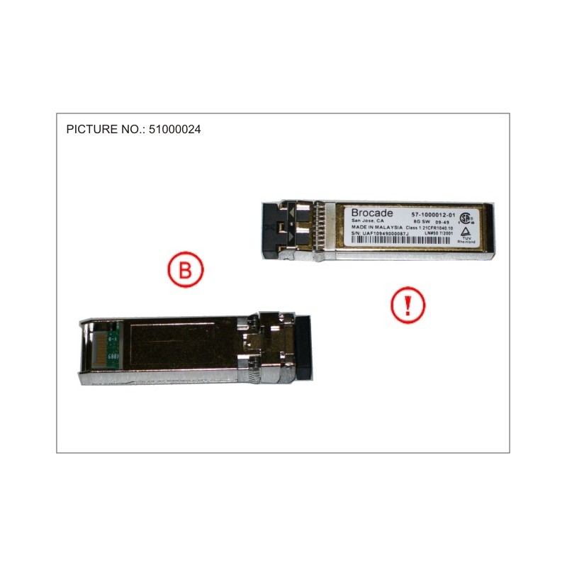 34012245 - SFP 8GB 50M / 100M