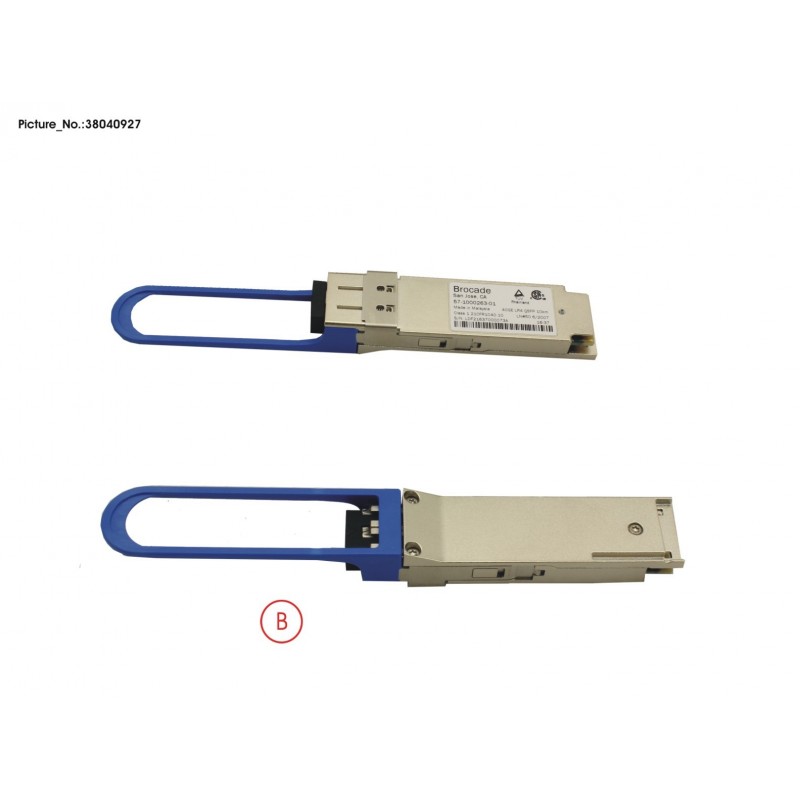 38040927 - 40GBASE-LR4 QSFP+ MODULE (BROCADE)