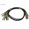 38040924 - QSFP+/4XSFP+ BREAKOUT CABLE BROCADE 1M