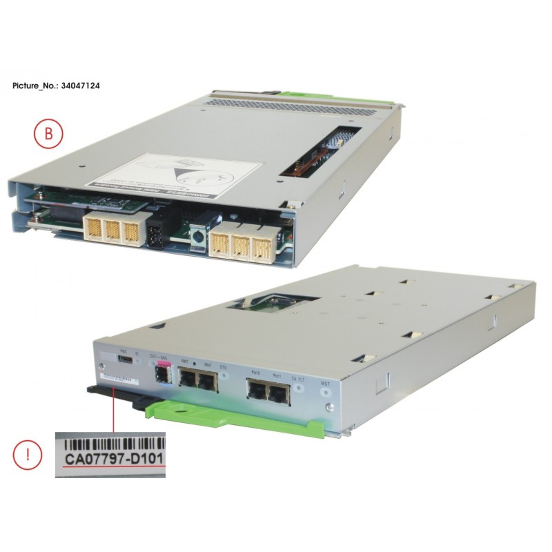34047124 - DX60 S3 ISCSI CONTR. - WO DIMM /BUD