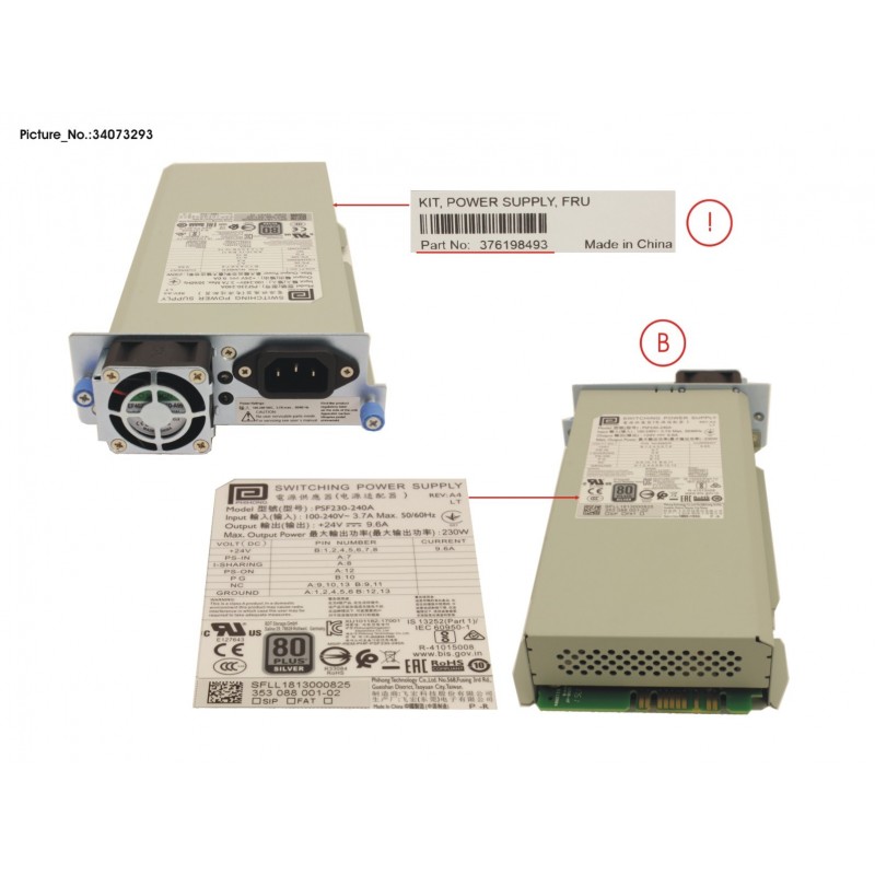 34073293 - ET LT140 POWER SUPPLY