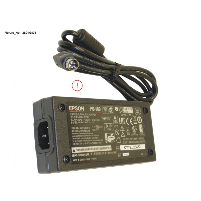 38040431 - EPSON PS-180 PRINTER POWER SUPPLY