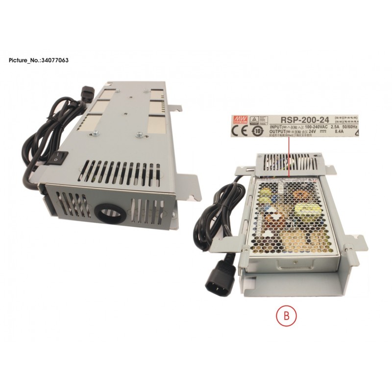 34077063 - GEN II CASH DEVICE PSU AND BRACKET