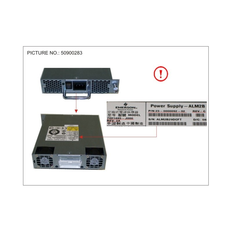 34012239 - POWER SUPPLY/FAN PSAF