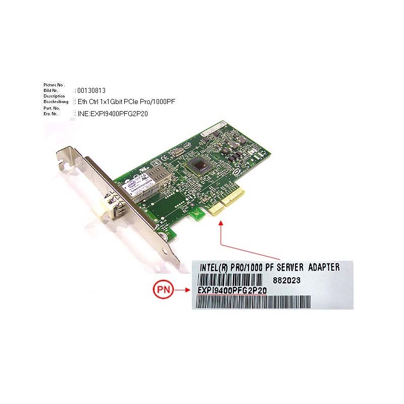 34002678 - Eth Ctrl 1x1Gbit PCIe Pro/1000PF