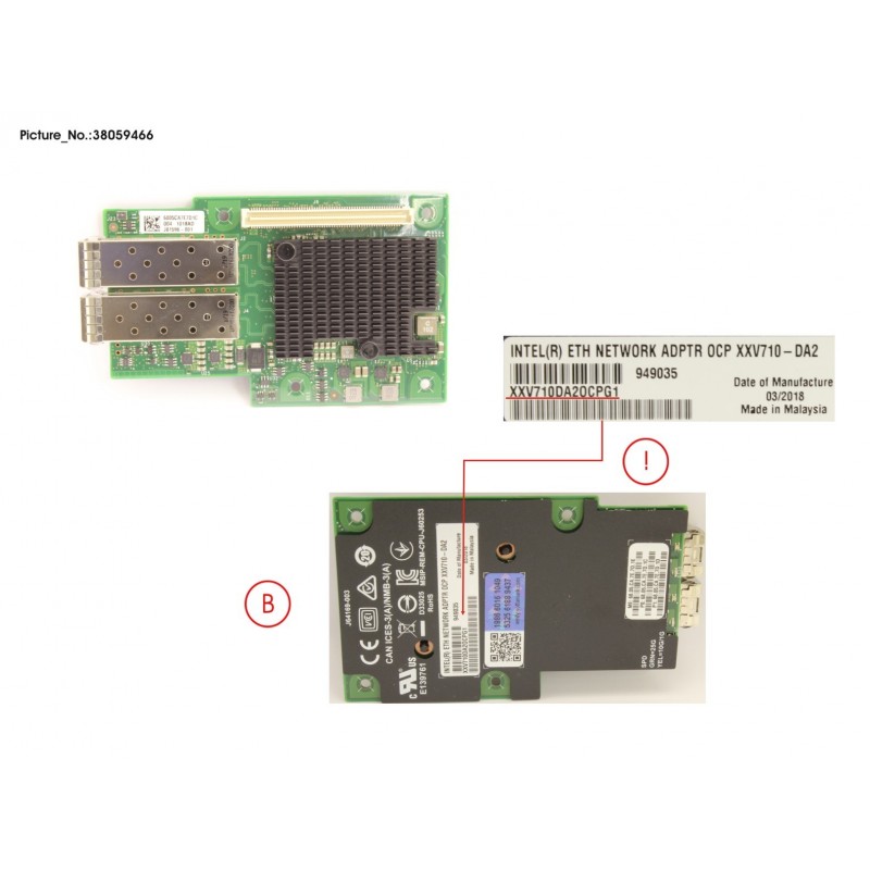 38059466 - XXV710-DA2 2X25GB OCP