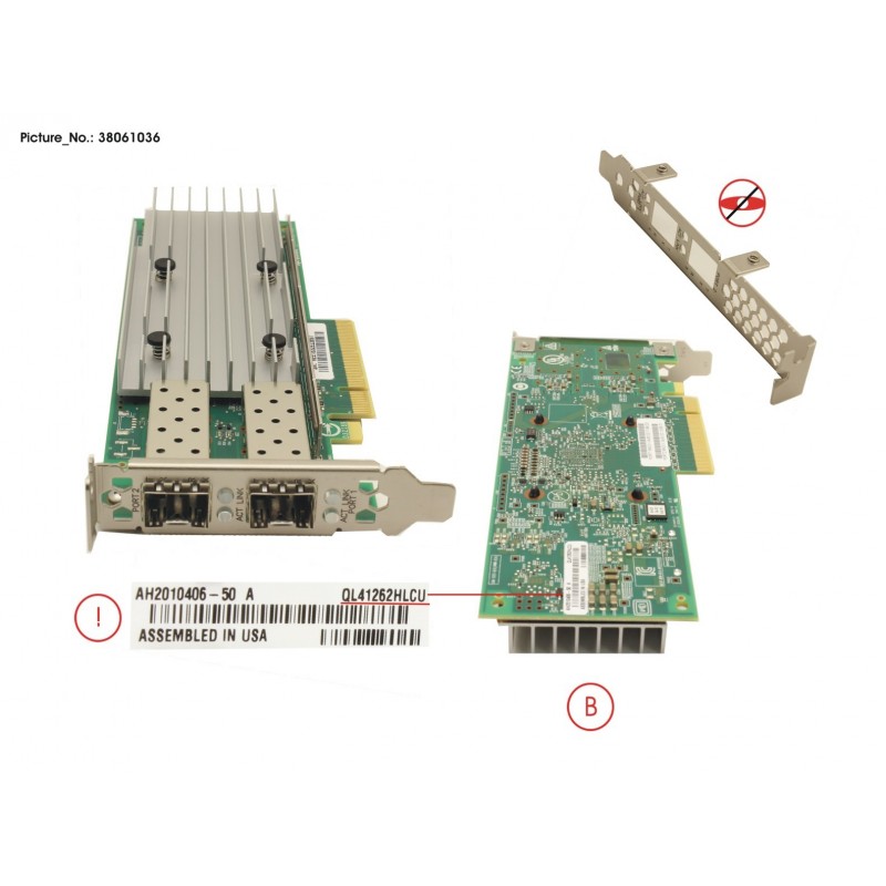 38061036 - PCNA EP QL41262 2X10G/25G SFP28