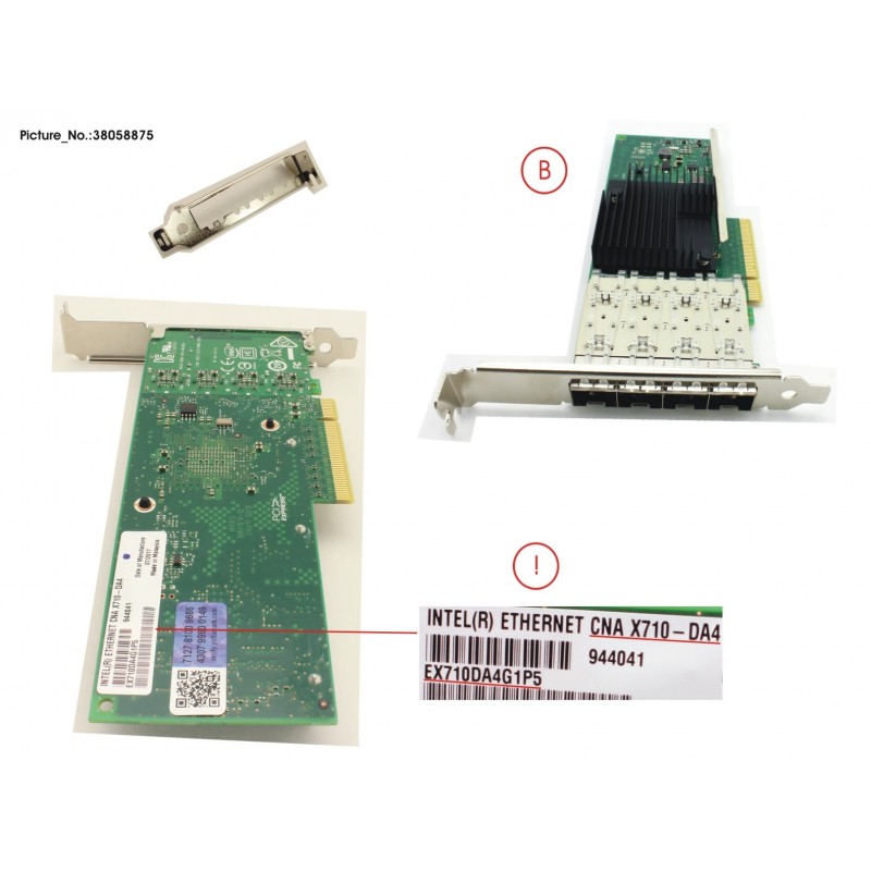 38058875 - X710-DA4 4X10GB SFP