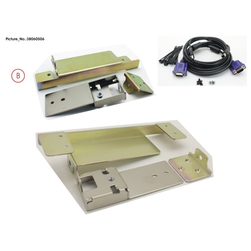 38060506 - RC25-KVM-SWITCH MOUNTING-KIT