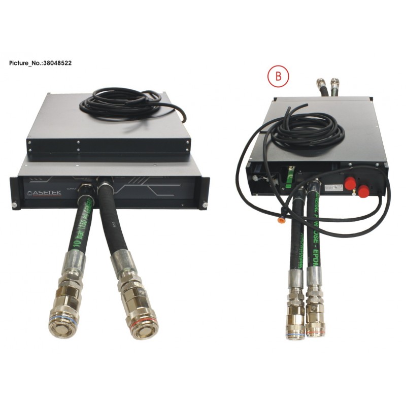 38048522 - 3U INR-CDU CABINET-FRONT&REAR CDM