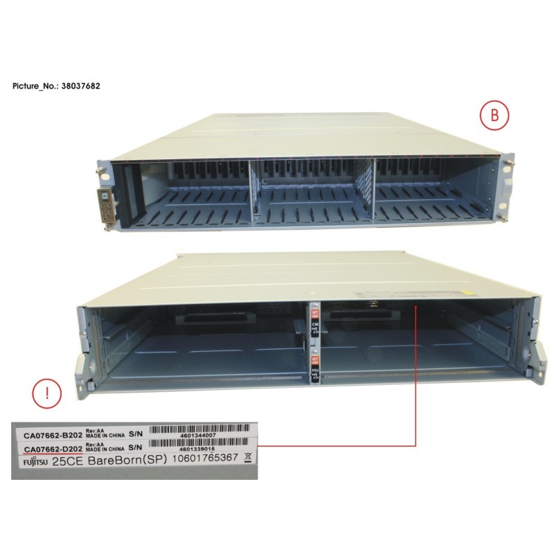 38037682 - DX200 S3 CONTROLLER ENCL. 2.5 WO PSU/CM