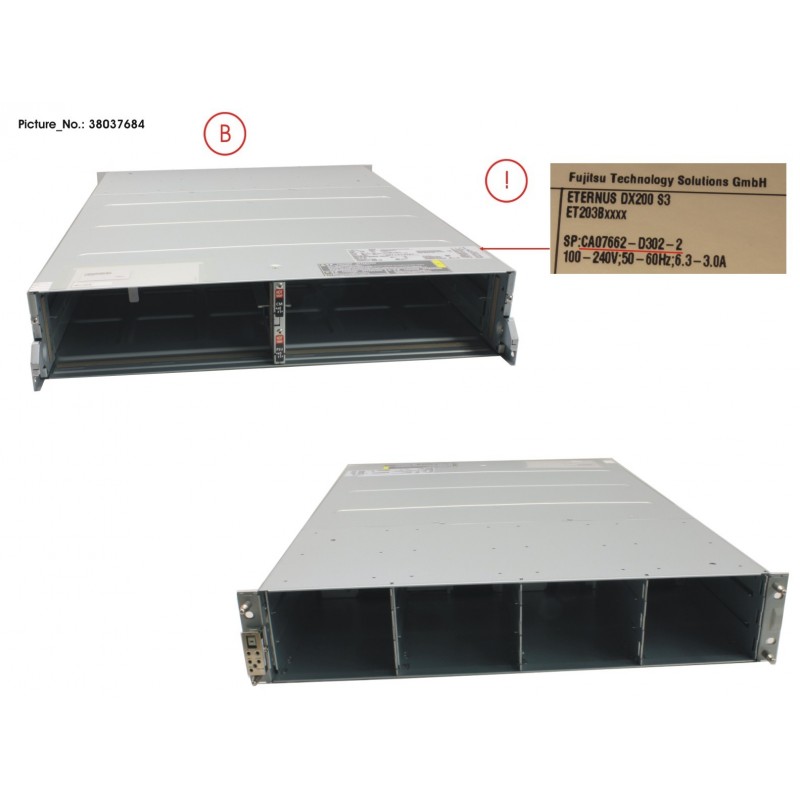 38037684 - DX200 S3 CONTROLLER ENCL. 3,5 WO PSU/CM