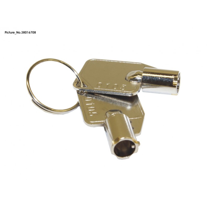 38016708 - KEYS (METAL) (2PCS)