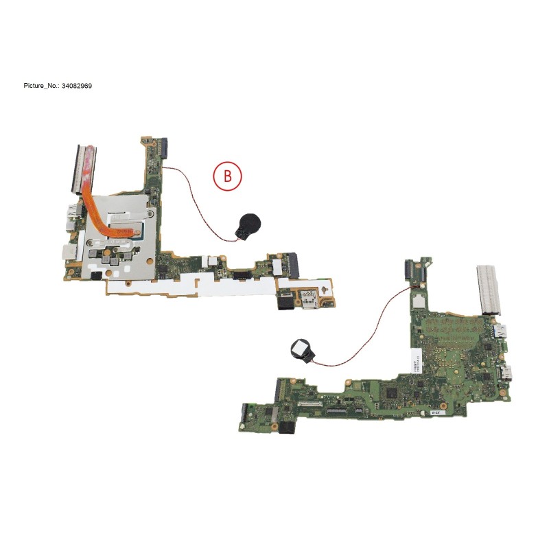 34082969 - MAINBOARD ASSY I5-1215U 8GB