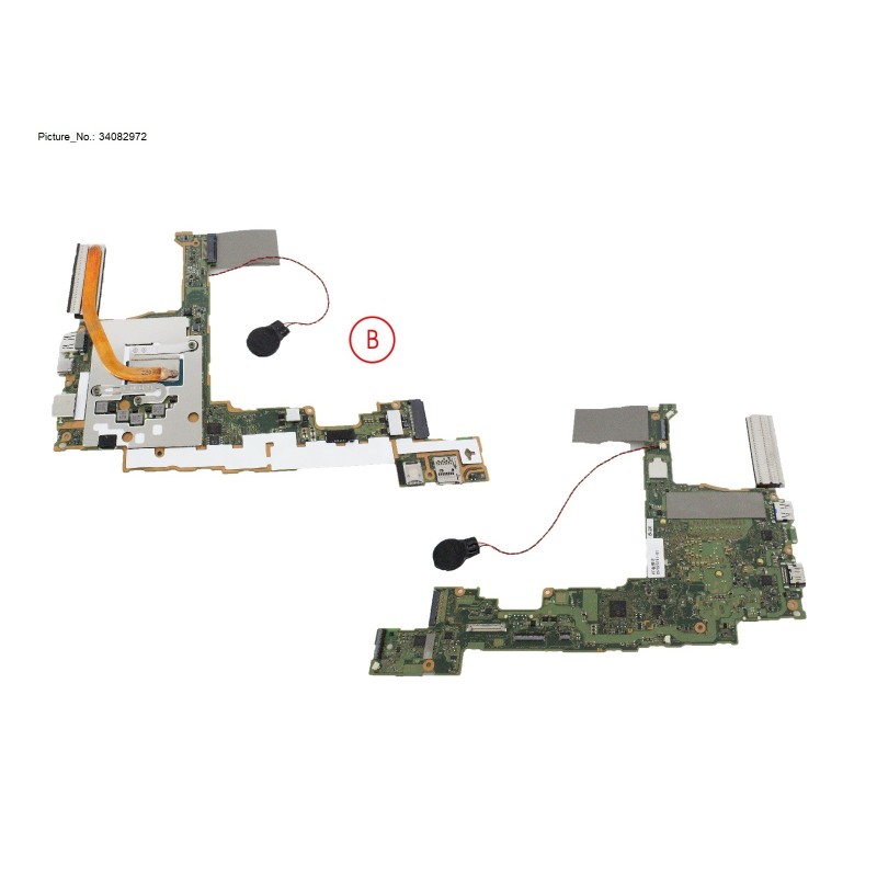 34082972 - MAINBOARD ASSY I5-1245U 16GB SIM SLOT