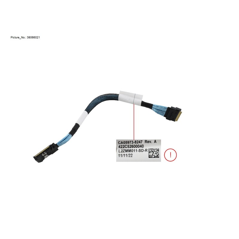 38066021 - INTERNAL RAID CARD TO HSBP (HSBP SIDE MC