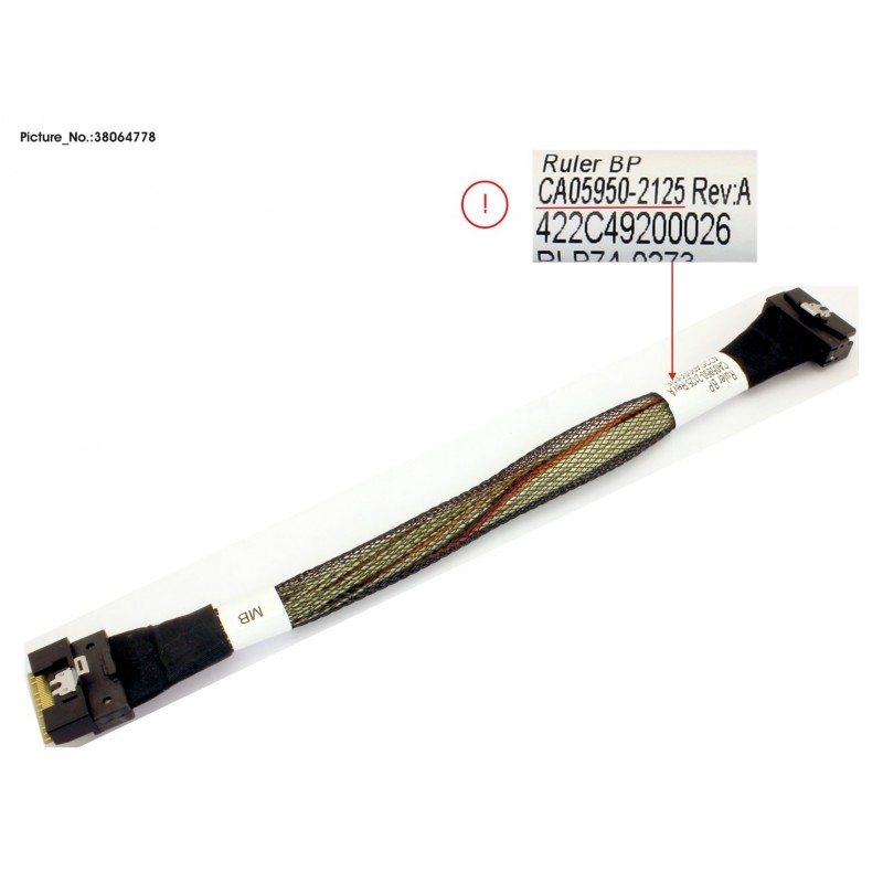 38064778 - DATA MB TO 1ST/2ND ESDFF BP CABLE
