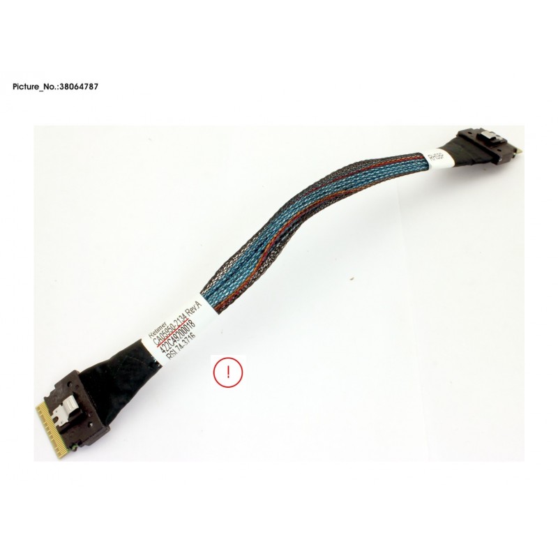 38064787 - DATA RE-TIMER TO REAR 4X BP CABLE