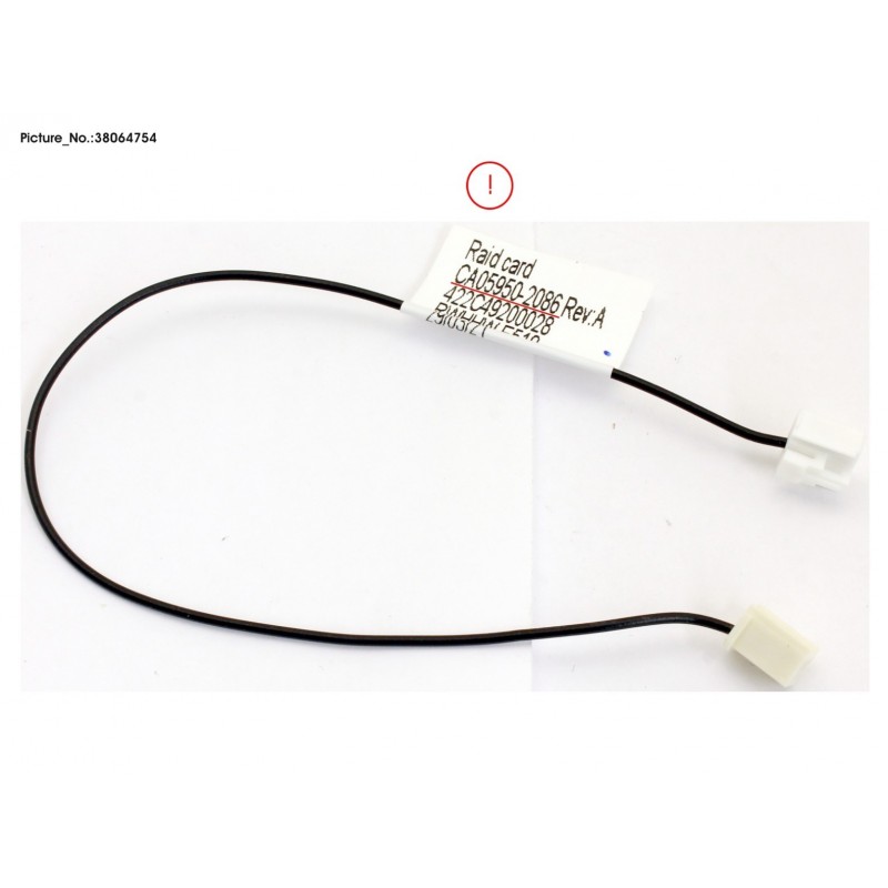 38064754 - HDD LED CABLE(INT. RAID RISER COUGAR5)
